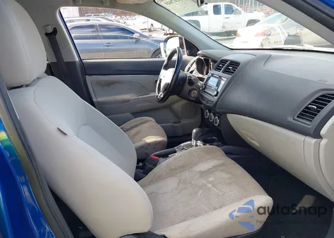 2017 Mitsubishi Outlander Sport 2.0 Es из США, поврежденный, VIN JA4AP3AU6HZ005031